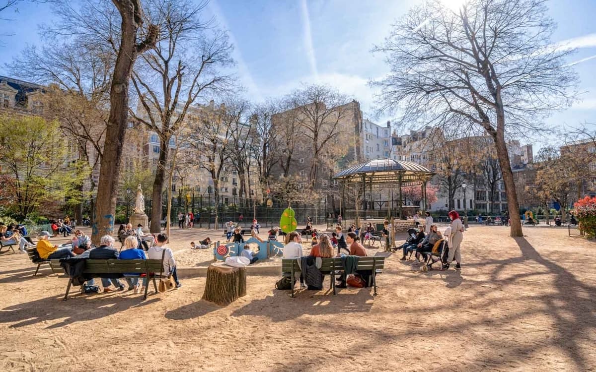 Paris sport proximité : remise en forme au Square Carpeaux