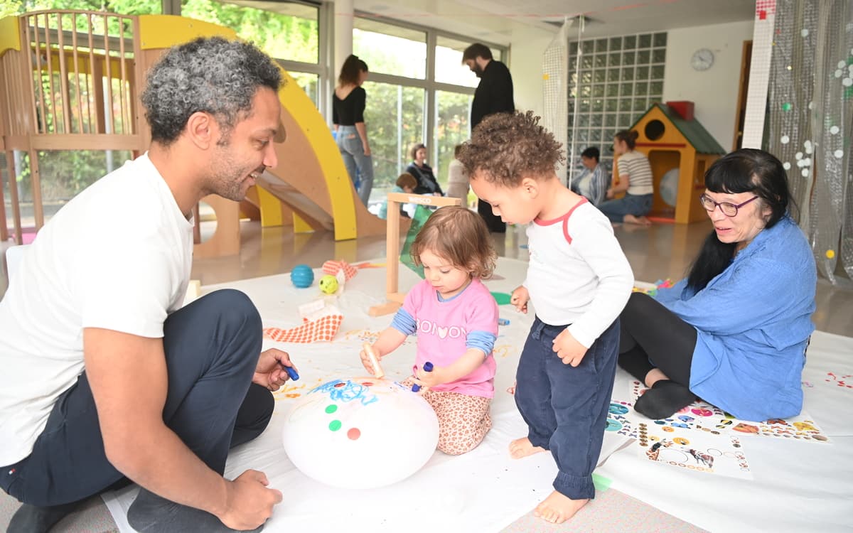 Les Samedis en Famille · Crèche Aubervilliers
