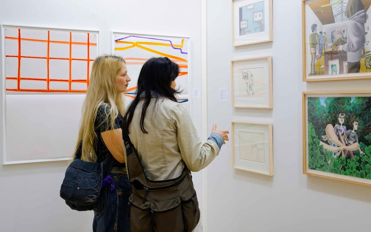 Drawing Now Art Fair 2024 au Carreau du Temple - Galerie Barbier © Grégoire Avenel - Agence Coolhuntparis
