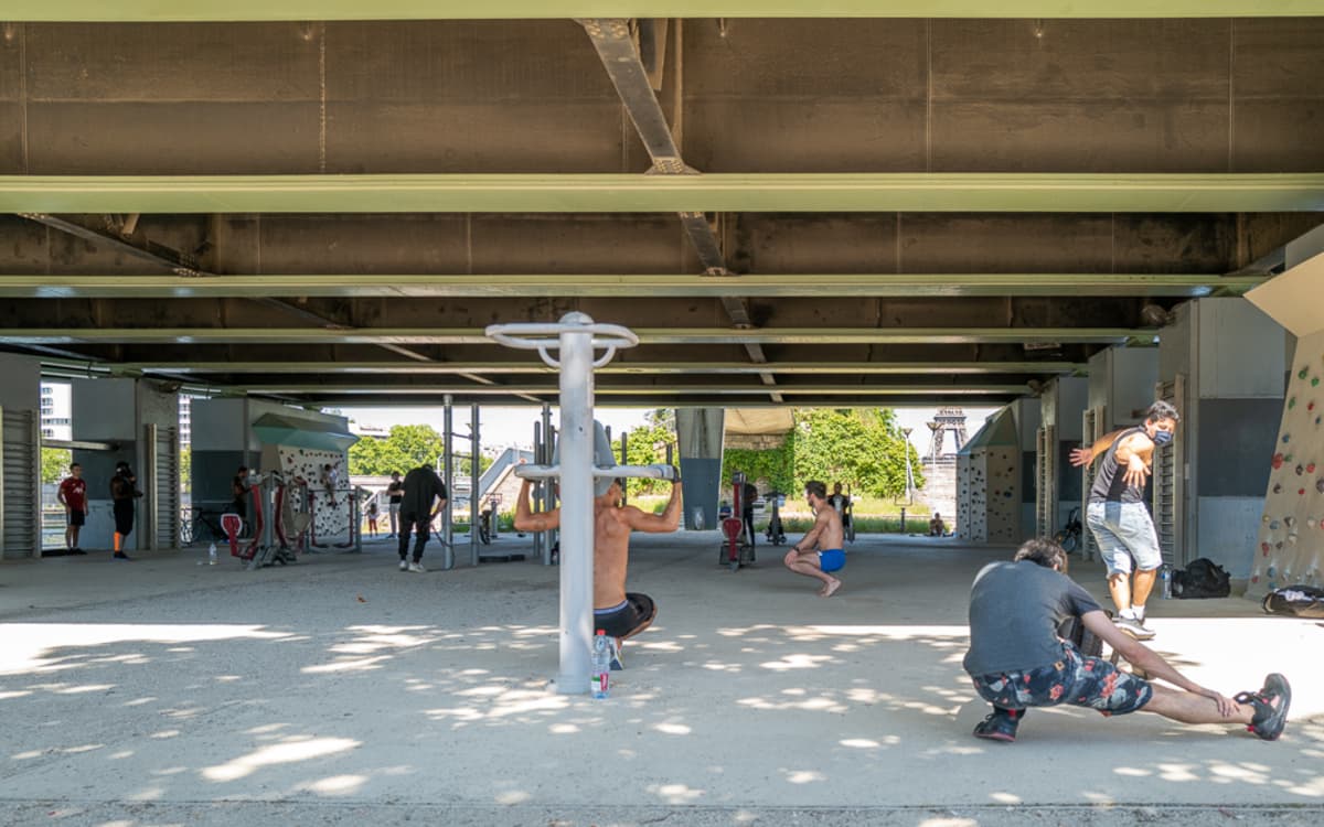 Paris sport proximité : préparation physique générale à l'Ile aux Cygnes
