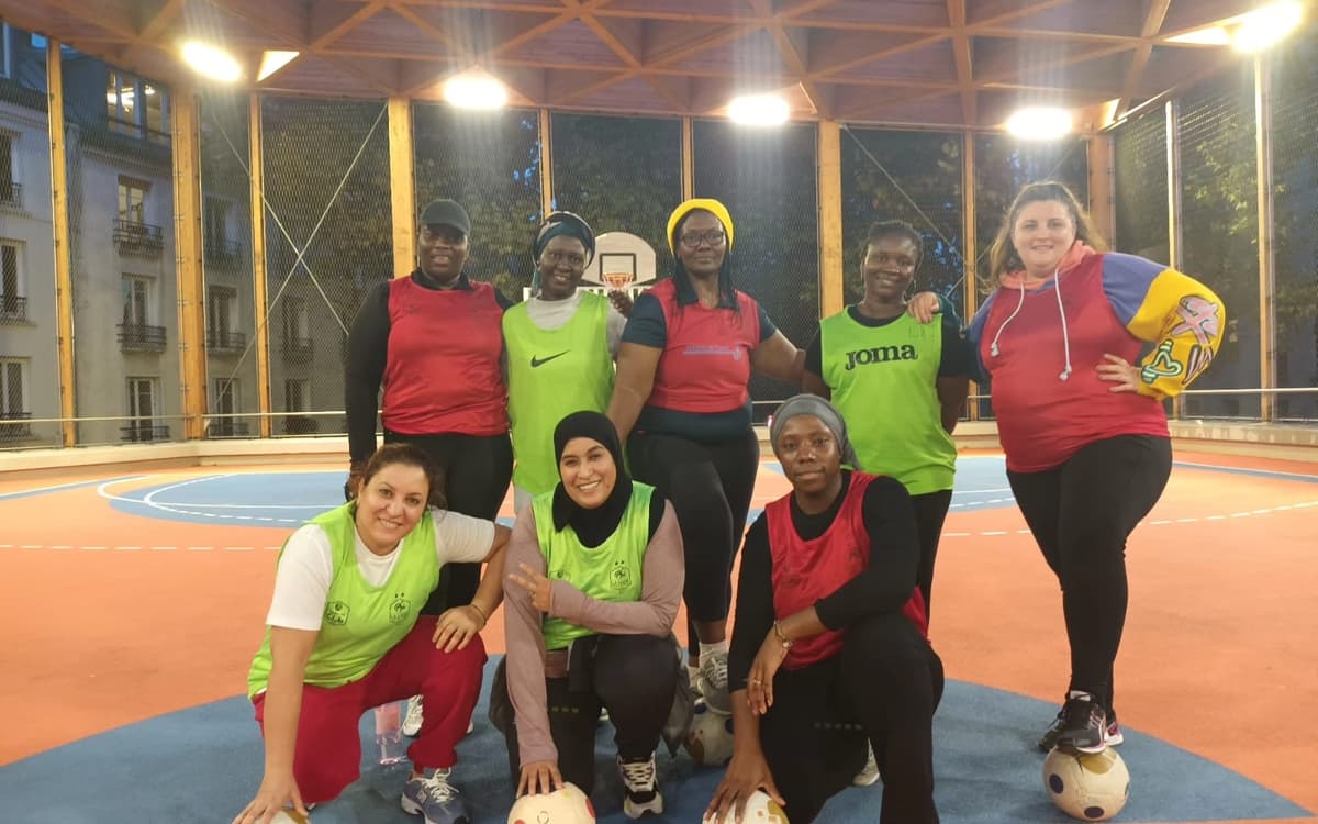Paris Sportives : Football avec l’association Les Enfants de la Goutte d'Or