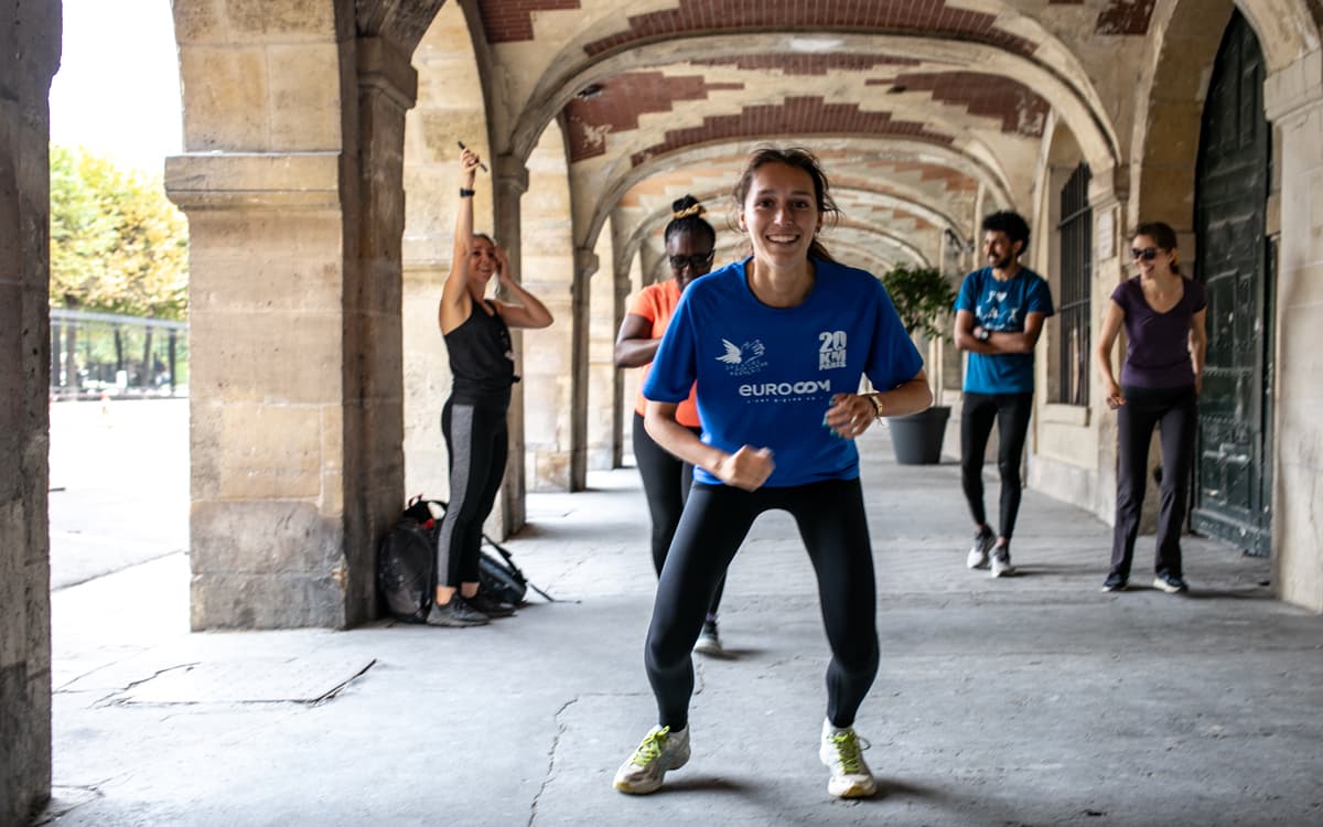 Marche culturelle et sportive - Parcours Centre