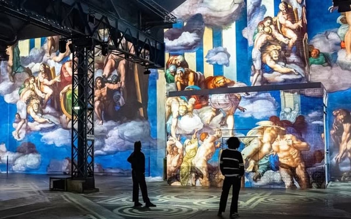 Expo Renaissance à l'Atelier des Lumières