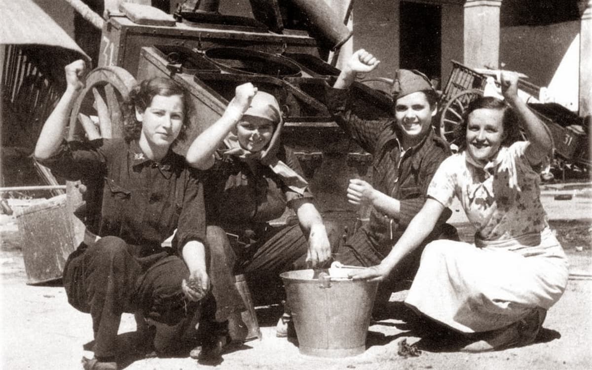 Femmes espagnoles en lutte juillet 1936