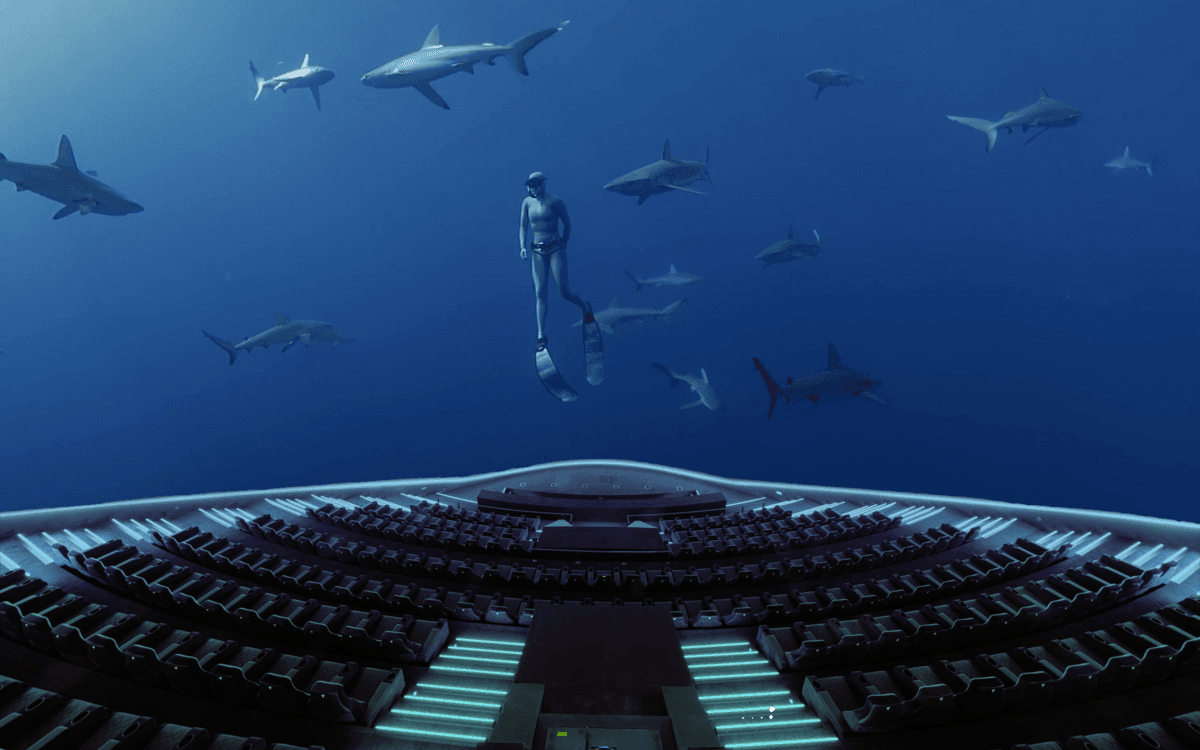 Le Royaume des Requins à la Géode