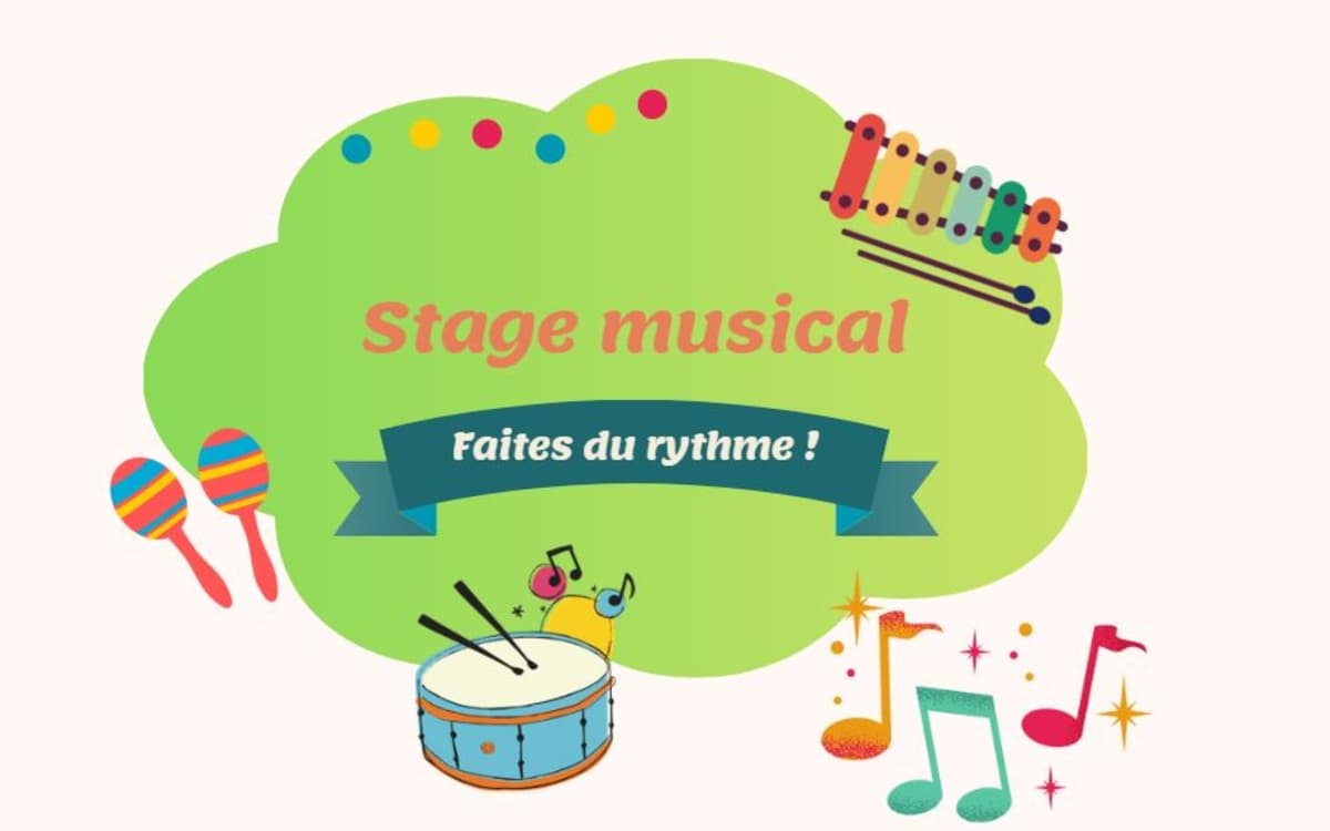 Stage musical : Faites du rythme !