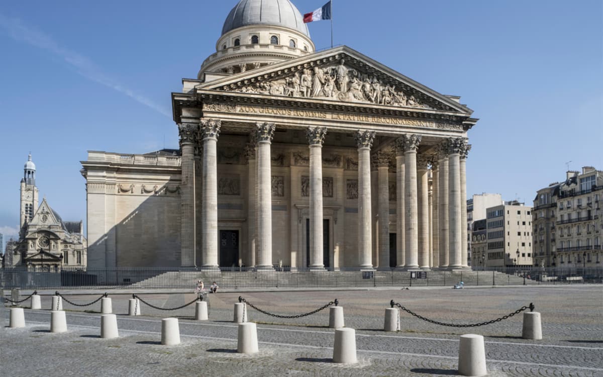 Façade principale du Panthéon
