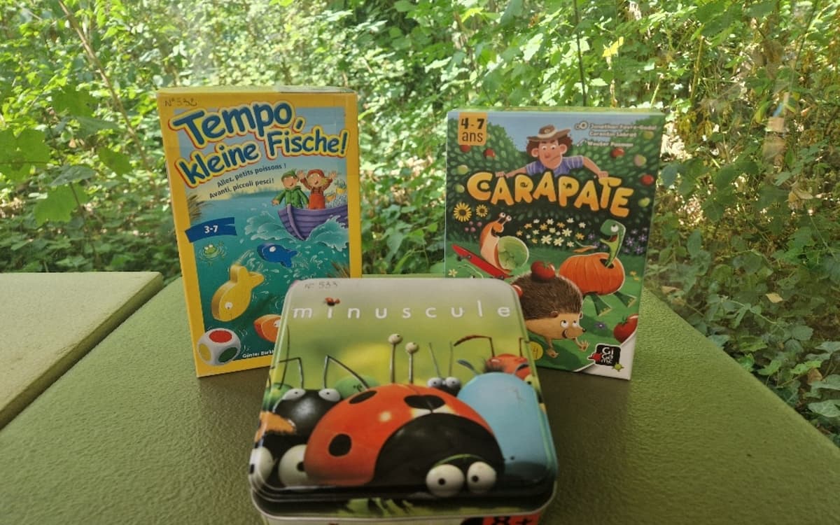 Jeux de société nature : Spécial "Courses farfelues"