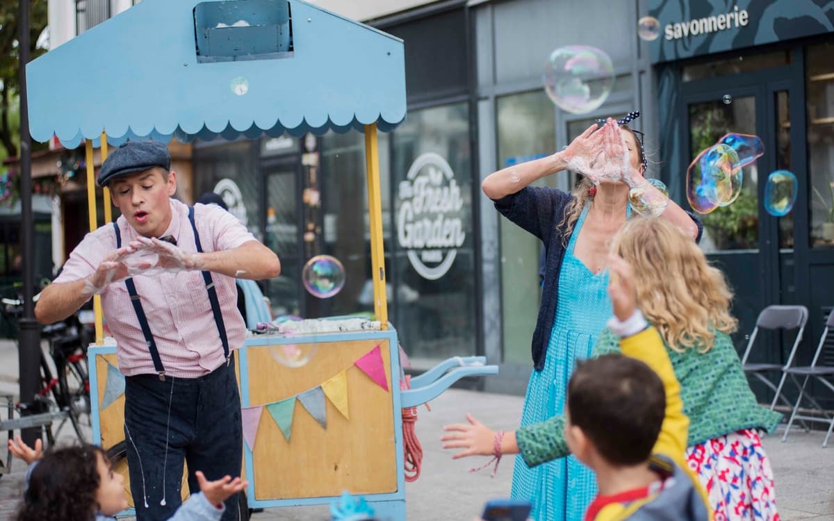 Festival bobazar bulles de savon