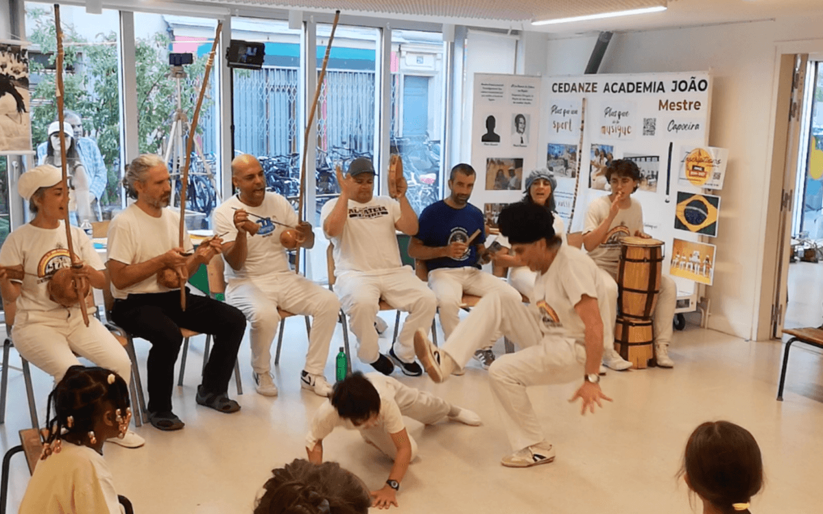 Roda de Capoeira Angola avec Mestre Faísca de Mestre João Pequeno de Pastinha