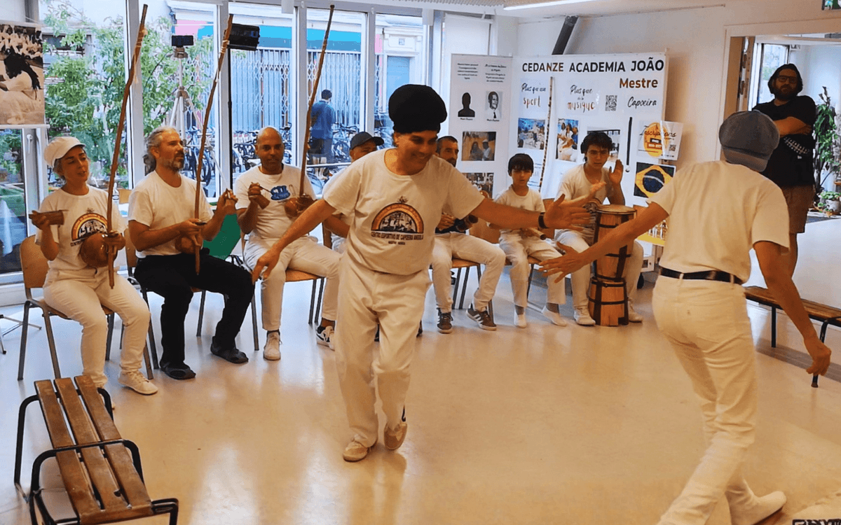 Roda de Capoeira Angola avec Mestre Faísca de Mestre João Pequeno de Pastinha
