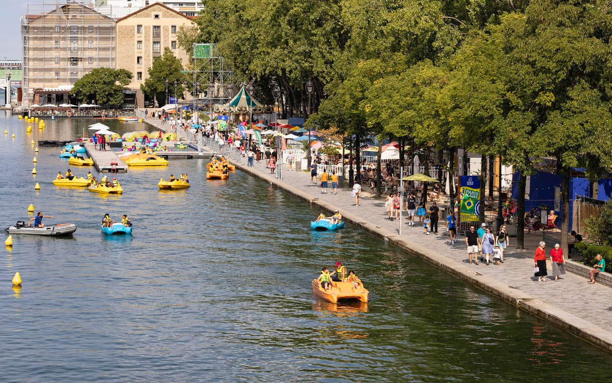 La Guinguette Sport Santé s'invite au bassin de la Villette !
