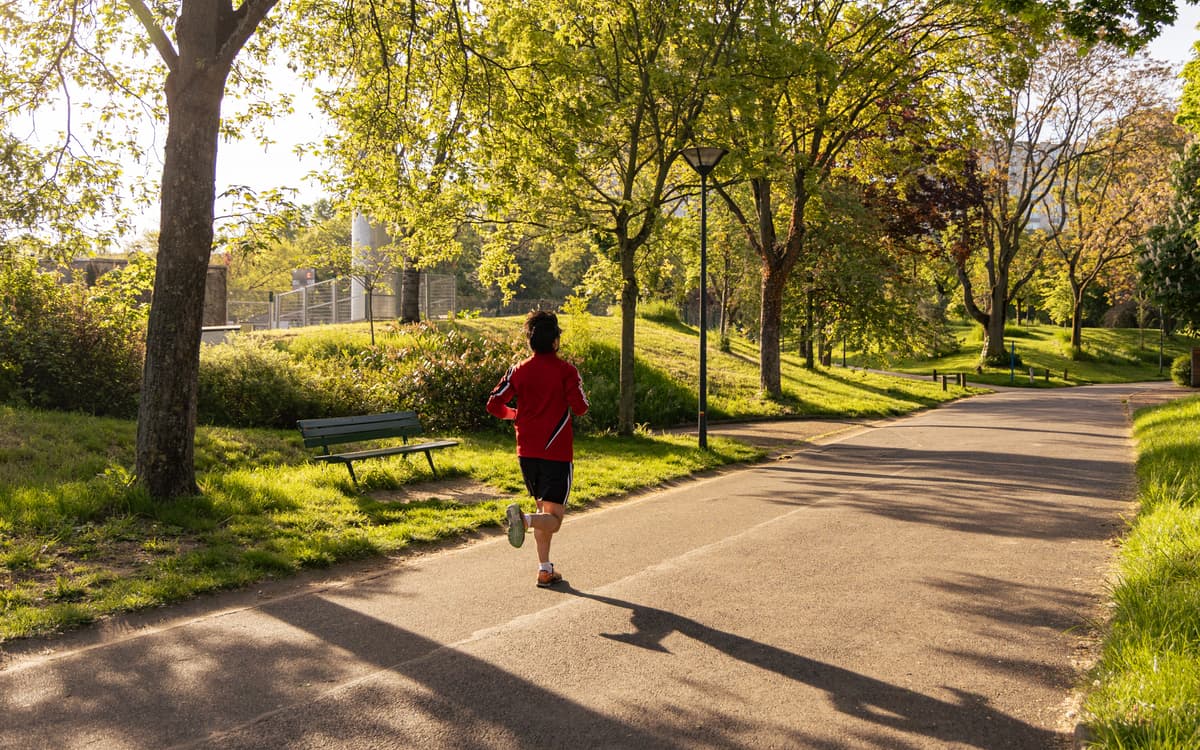 Coureur dans les bois.