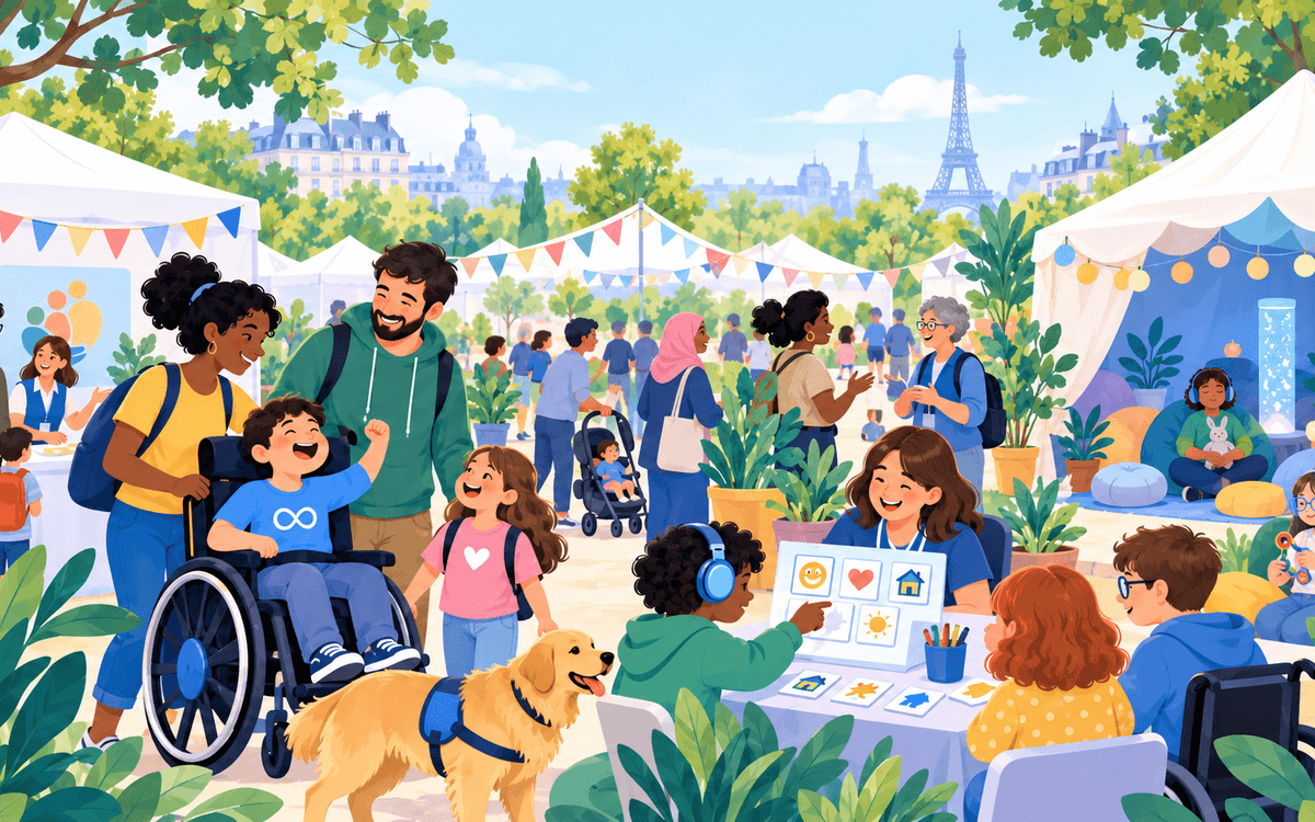 Village Inclusif organisé par Le Relais Atypique dans le cadre de la Quinzaine de l’Accessibilité et de l’Inclusion.