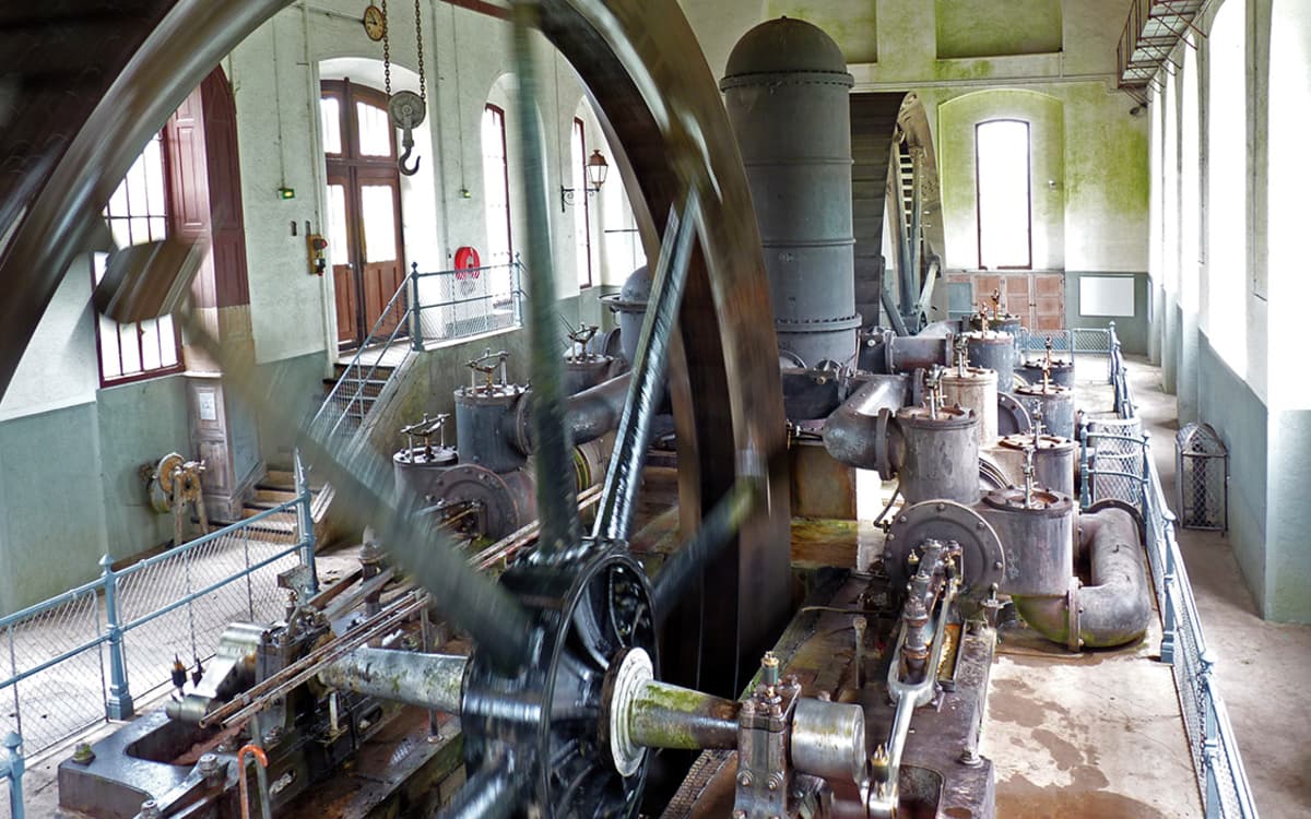 Les roues turbines de Louis-Dominique Girard