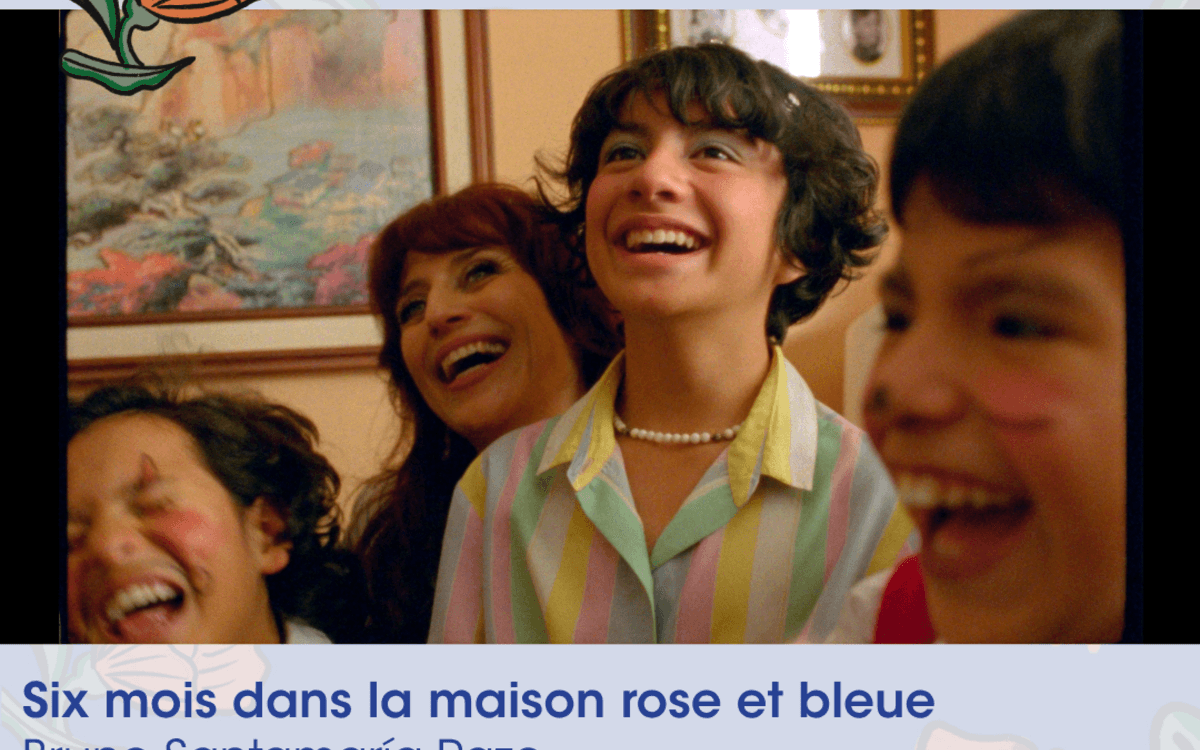 Projection de "Six mois dans la maison rose et bleue" de Bruno Santamaría