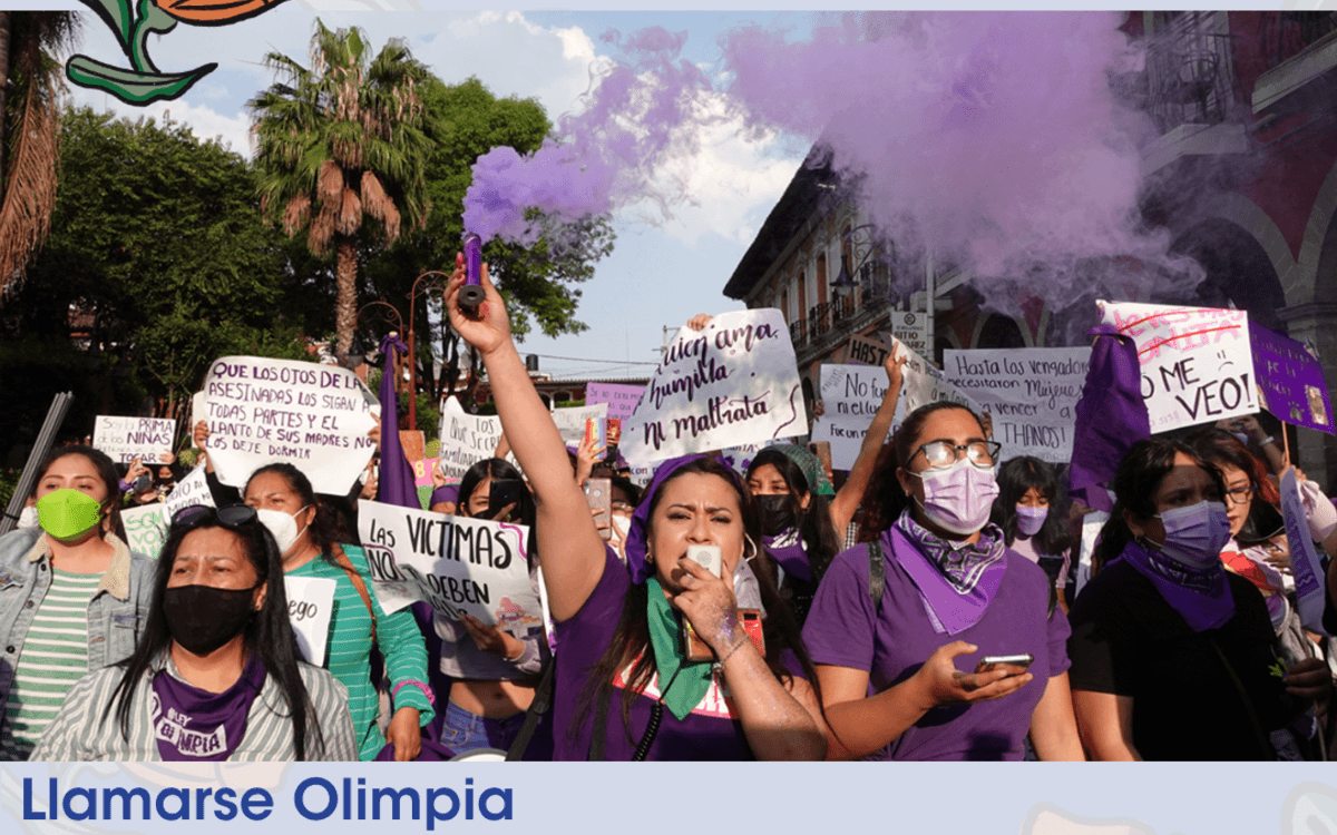 Projection de "Llamarse Olimpia"