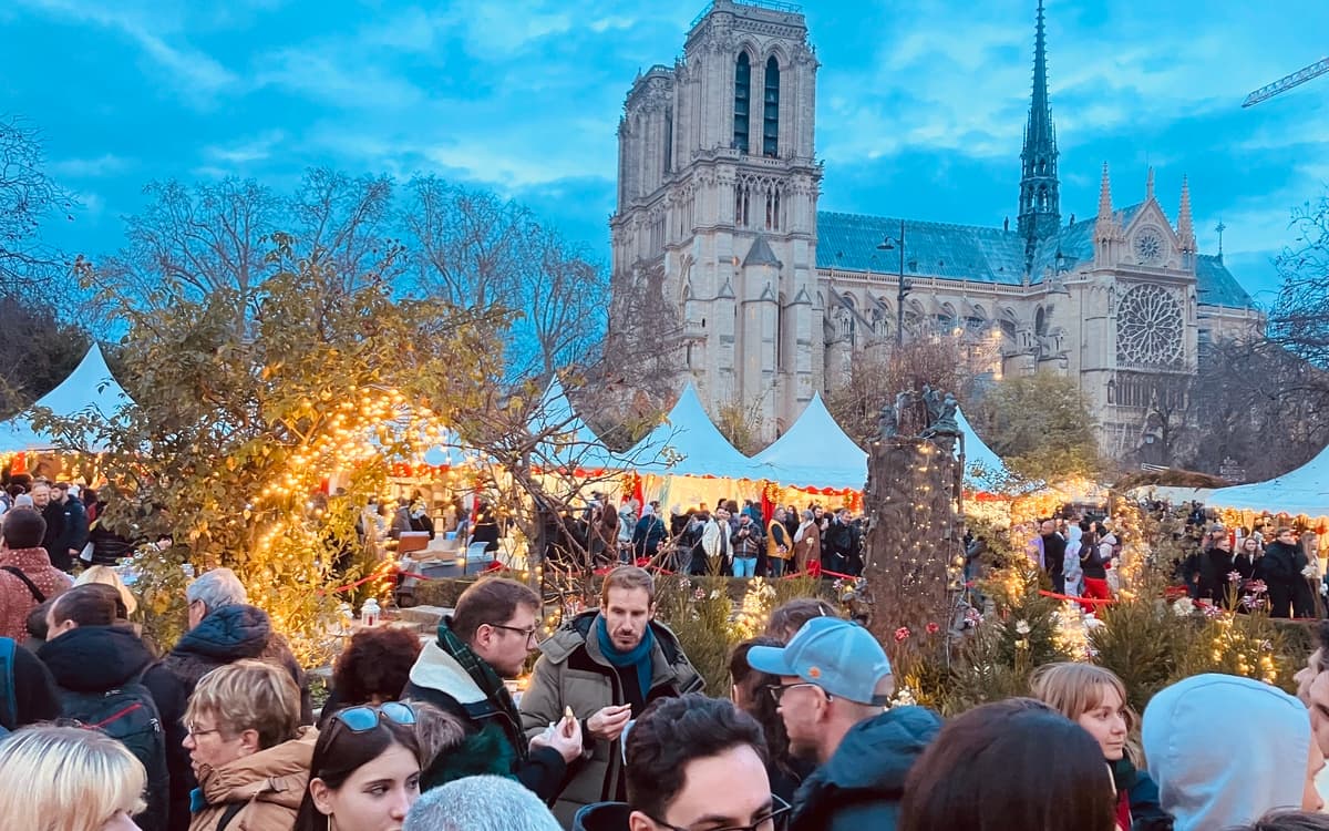 Ambiance parisienne de Noël