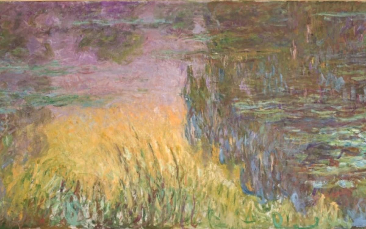 Claude Monet Soleil couchant, entre 1914 et 1926 Musée de l'Orangerie