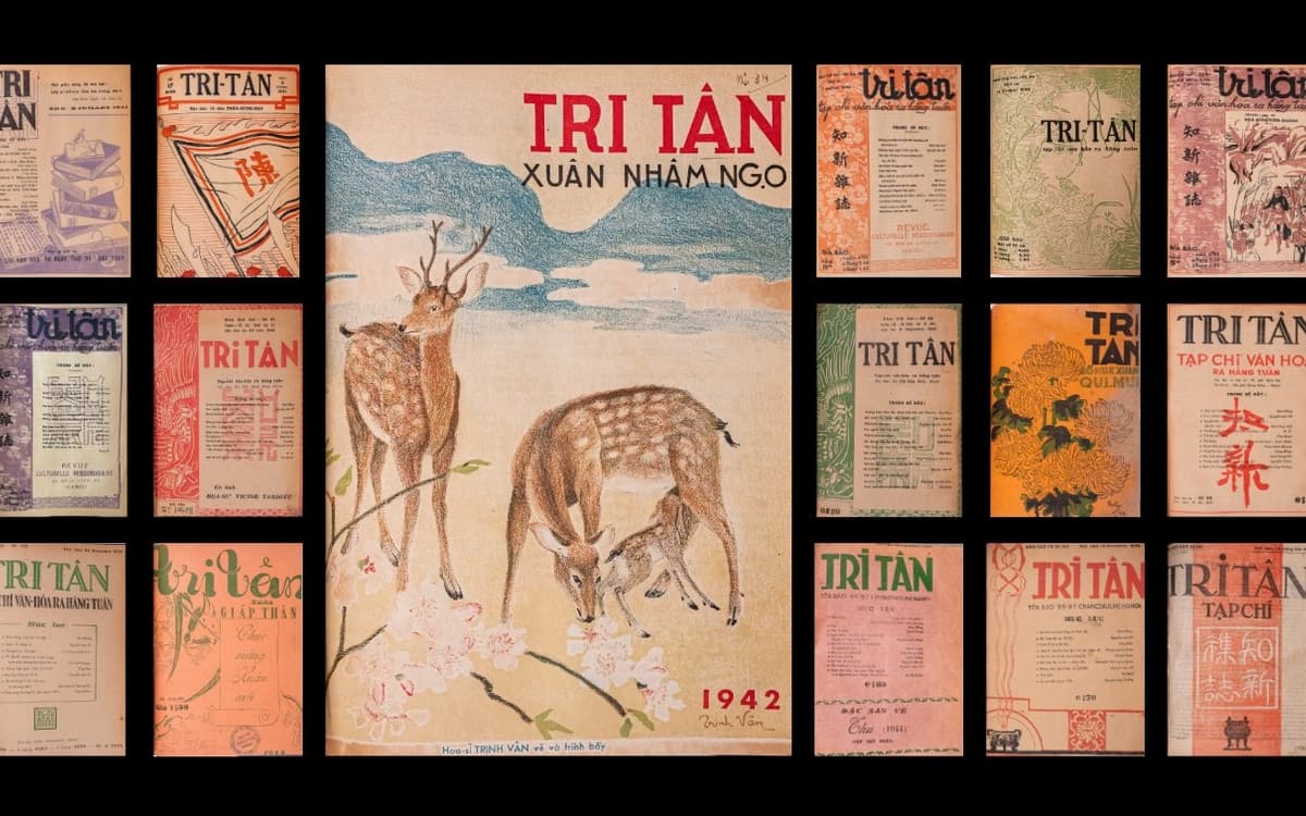 Périodique Tri tân, Hanoi, Tri tân, 1941-1946. Collections de la BULAC, BIULO PER.2828.