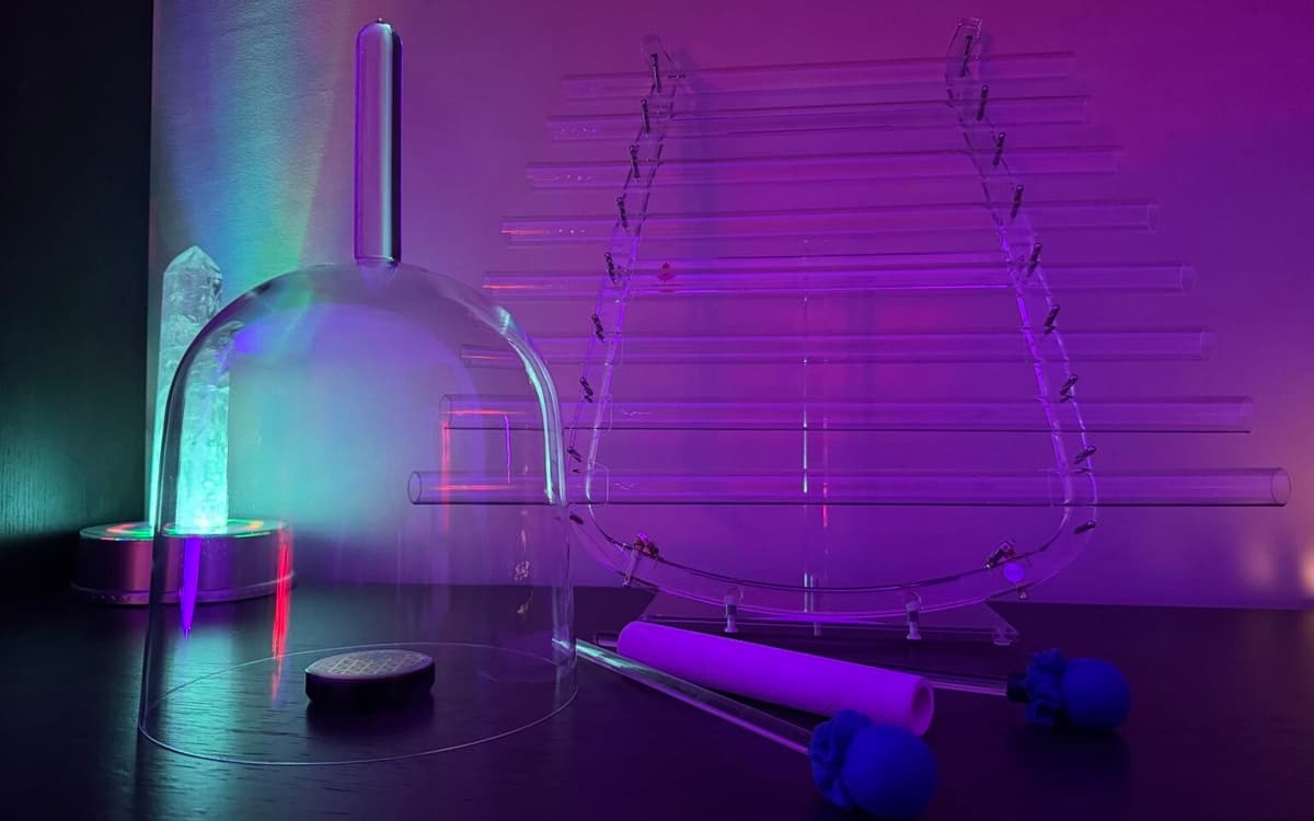 Bol thérapeutique Do3 & Lyre de cristal Quartzophone®