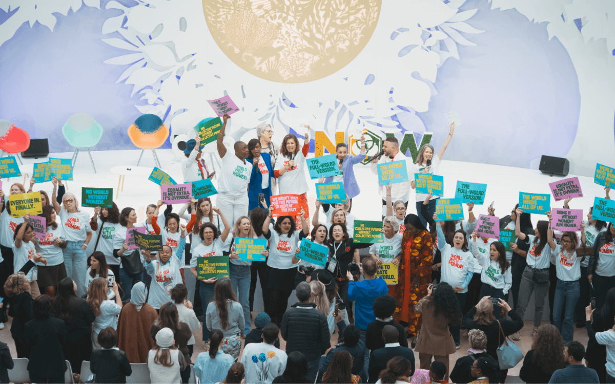 Lancement du mouvement lors de l'événement Change Now en mars 2026
