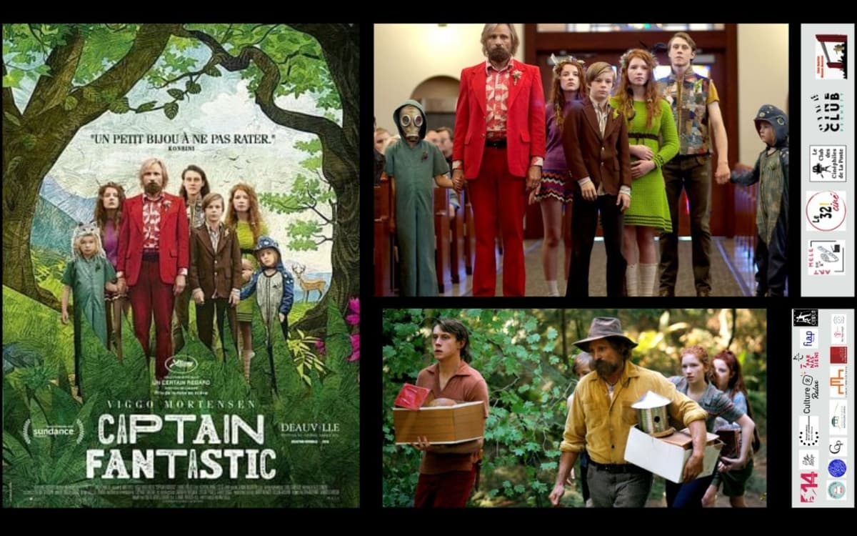 Projection du film de Matt Ross : Captain Fantastic (1h58)