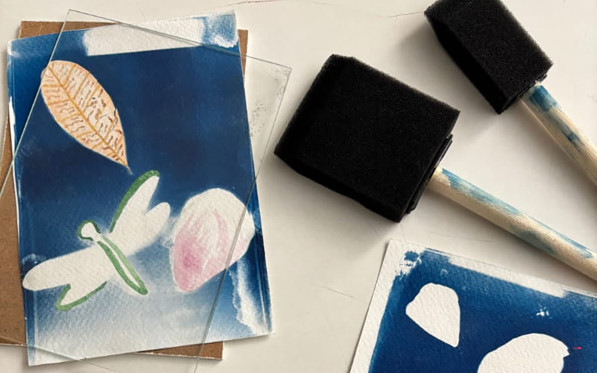Atelier d cyanotype "Mon costume de lumière"