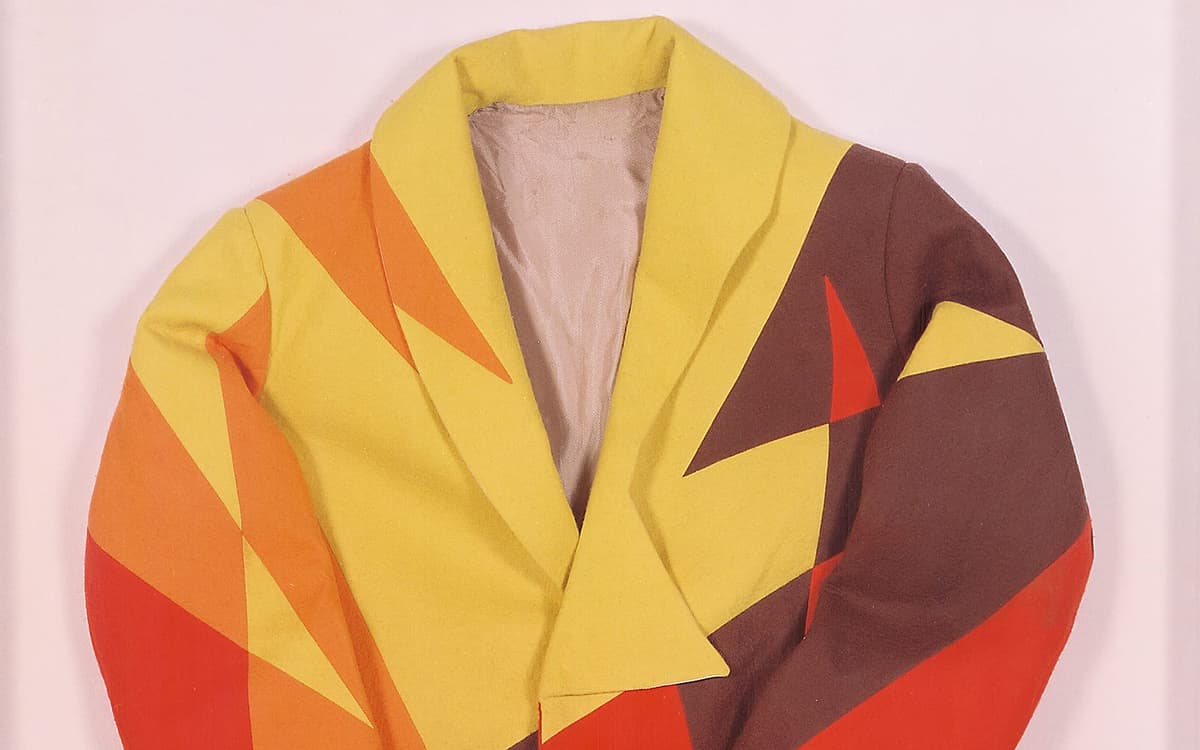 Giacomo Balla, Vêtement futuriste, seconde moitié des années 1920, Laine, Collection particulière © L. M