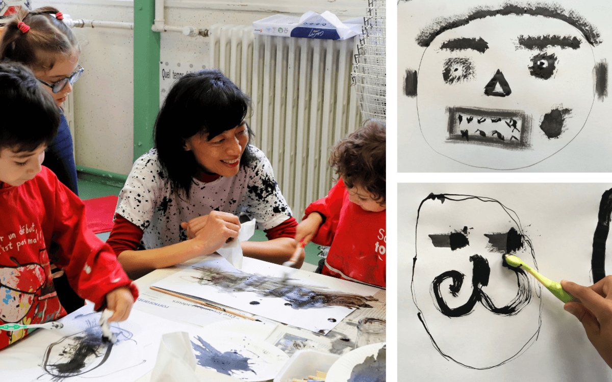 Atelier dessin avec Kotimi