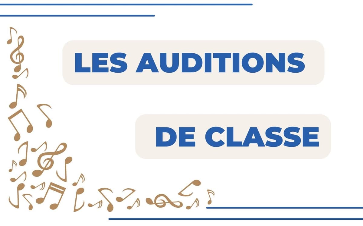 Les auditions du département musique