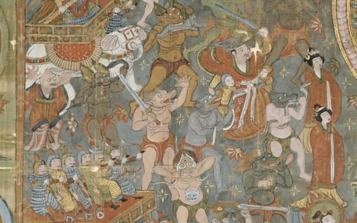 les démons de l'Asie