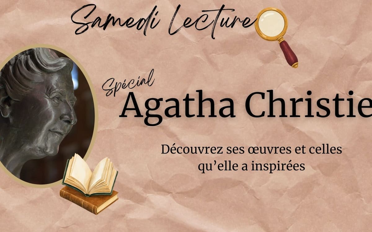 Bannière samedi lecture Agatha Christie