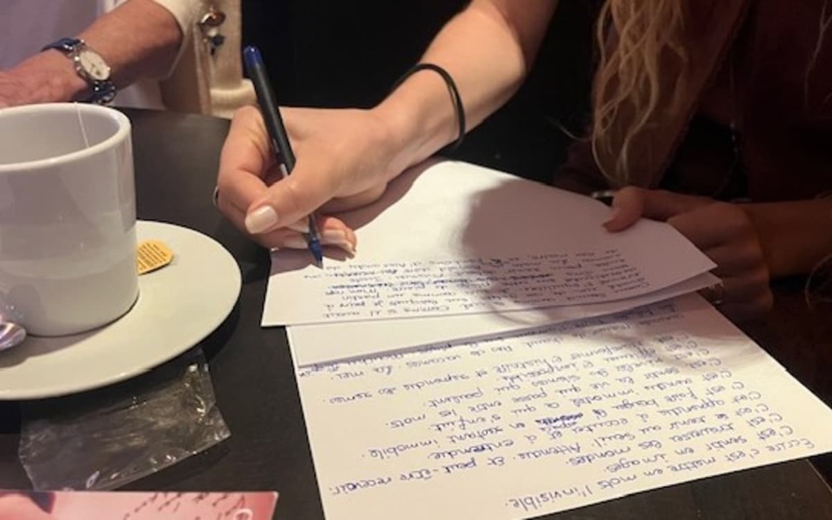 Atelier d'écriture en lien avec l'exposition "Cezanne et nous"