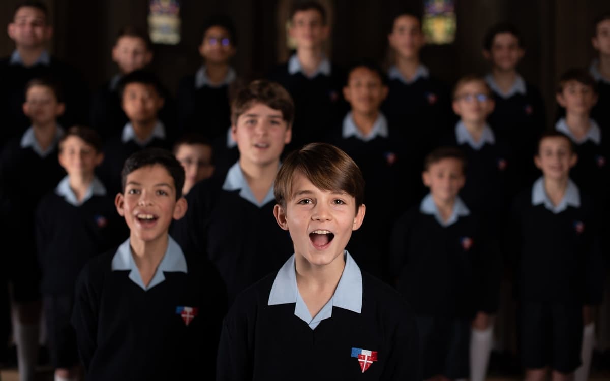 le choeur des Petits Chanteurs à la Croix de Bois en concert à Paris le 4 déc.