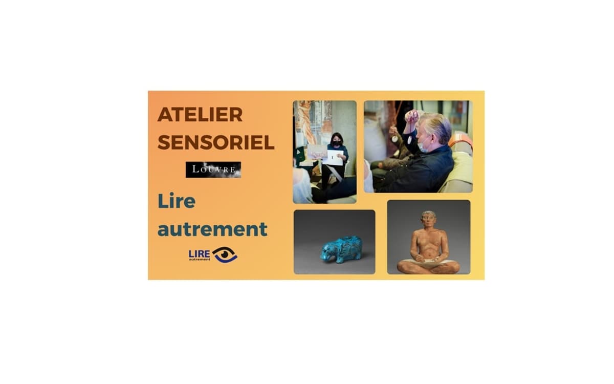 Atelier sensoriel avec le Louvre