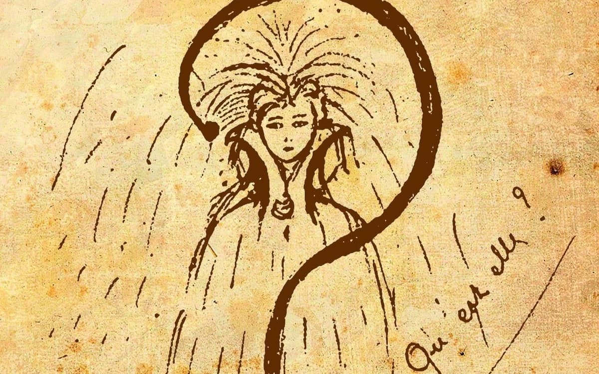 Léona Delcourt Autoportrait